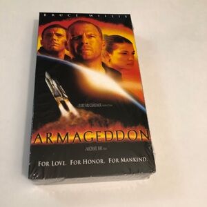 Armageddon (VHS, 1998) Factory Sealed (Full Screen) Bruce Willis New Vintage